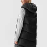 4F VEST JACKET, DEEP BLACK/114