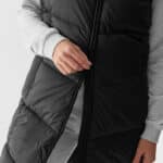 4F VEST JACKET, DEEP BLACK/114