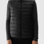 4F VEST JACKET, DEEP BLACK/098