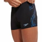 Speedo END +Tech Panel Aquashort M, Black / Curious Blue