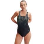 Speedo Digital Printed Medalist W, Black