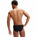 Speedo Medley Logo 7cm Brief M, Black / USA Charcoal