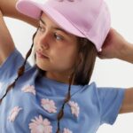 4F BASEBALL CAP, LIGHT PINK