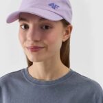 4F BASEBALL CAP, LIGHT VIOLET