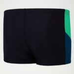 Speedo Dive Aquashort JR, Black / Harlequin Green / Dark