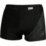 Speedo Medley Logo Aquashort M, Black / USA Charcoal