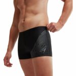 Speedo Medley Logo Aquashort M, Black / USA Charcoal