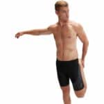 Speedo Medley Logo Jammer M, Black / USA Charcoal