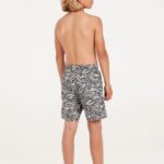 Protest PRTFLAMES JR beachshort, Kitoffwhite