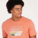 Protest PRTSTAN t-shirt, Blood Orange