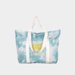 4F SHOULDER BAG, LIGHT BLUE