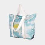 4F SHOULDER BAG, LIGHT BLUE