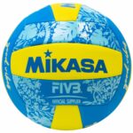 Mikasa FIVB Beach Volleyball, Yellow/White/Blue