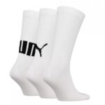 Puma PUMA UNISEX BIG LOGO CREW 3P white