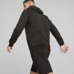 Puma ESS+ 2 Col Small Logo Hoodie FL PUMA Bla