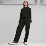 Puma ESS ELEVATED High-Waist Straight Leg Pan
