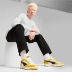 Puma Rebound v6 Low Yellow Sizzle-PUMA Black-