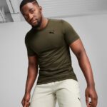 Puma TRAIN FAV BLASTER TEE Dark Olive