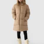 DOWN JACKET BEIGE 4F JWAW24TDJAF455 83S