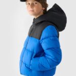 4F DOWN JACKET, COBALT