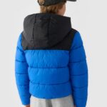 4F DOWN JACKET, COBALT