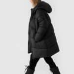 4F DOWN JACKET, DEEP BLACK