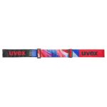 uvex athletic FM black matt dl/red-clear