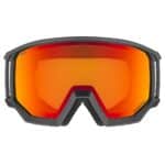 uvex athletic FM black matt dl/red-clear