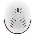 uvex rocket jr visor white-black