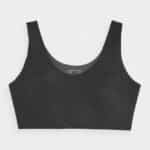 4F SPORT BRA, DEEP BLACK