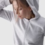 4F SWEATSHIRT, COLD LIGHT GREY MELANGE