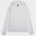 4F SWEATSHIRT, COLD LIGHT GREY MELANGE
