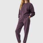 4F SWEATSHIRT, DARK VIOLET