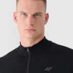 4F SWEATSHIRT, DEEP BLACK/1463