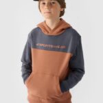 4F SWEATSHIRT, PALE CORAL