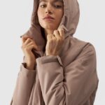 4F TECHNICAL JACKET, LIGHT BROWN