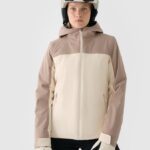 4F TECHNICAL JACKET, LIGHT BROWN