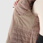 4F TECHNICAL JACKET, LIGHT BROWN