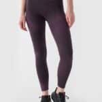 4F TIGHTS FNK, DARK VIOLET ALLOVER