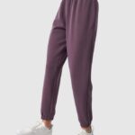4F TROUSERS, DARK VIOLET