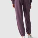 4F TROUSERS, DARK VIOLET