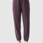 4F TROUSERS, DARK VIOLET