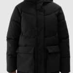 4F DOWN JACKET, DEEP BLACK
