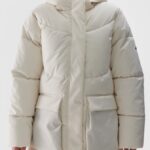 4F DOWN JACKET, OFF WHITE