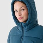 4F DOWN JACKET, TEAL