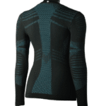 Mico LONG sleeves Round NECK SHIRTEXTRA DRY, NERO/TURCHE