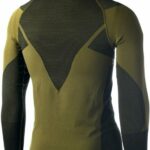 Mico Long sleeves round neck SHIRT WARM CONTROL, FOREST GREEN