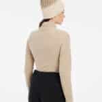 Protest MUTEZ 1/4 zip top, BambooBeige