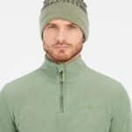 Protest PERFECTO 1/4 zip top, Marl Green