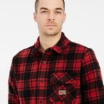 Protest PRTOUTWELL outdoor overshirt, Barn Red
